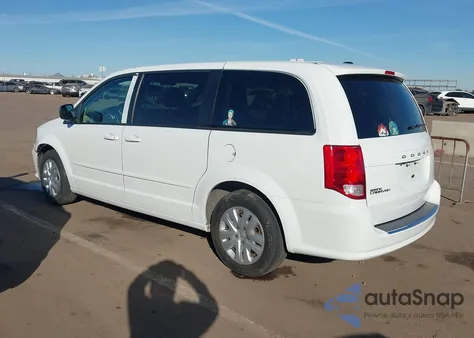 2017 Dodge Grand Caravan Se z USA, uszkodzony, nr VIN 2C4RDGBG5HR826729